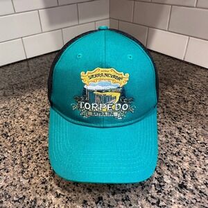 Sierra Nevada Torpedo Extra IPA Trucker Hat Snapback Teal Black Cotton